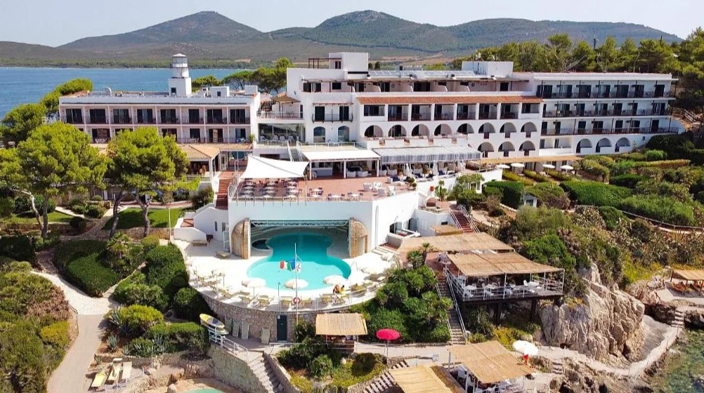 El Faro Hotel & Spa | gebouw zwembad